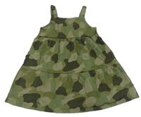 Kaki-béžové army teplákové šaty George