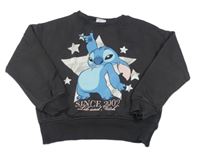Tmavosivá mikina so Stitchem Disney