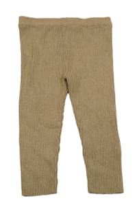 Béžové žebrované kamaše F&F