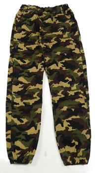 Béžovo-kaki-hnedé army cuff rifle