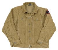 Béžová menšestrová bunda H&M