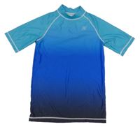 Modro-tyrkysové UV tričko Next