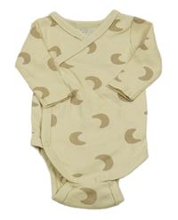 Béžové zavinovací body s měsíci