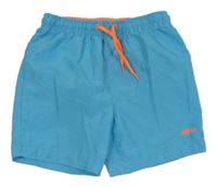 Tyrkysové plážové kraťasy se žralokem Primark