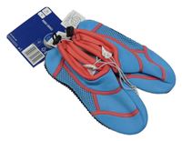 Nové - Modro-růžové neoprenové boty do vody Lupilu vel. 30