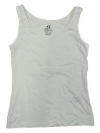 Biely top H&M