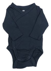 Tmavomodré zavinovací body H&M