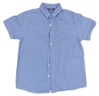Modro-bílá kostkovaná košile PRIMARK