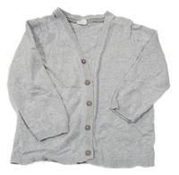 Sivý melírovaný prepínaci sveter H&M