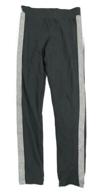 Tmavošedé legíny s třpytivým pruhem Matalan