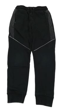 Černé tepláky s puntíky Nutmeg