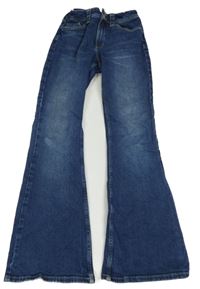 Tmavomodré flare rifle H&M