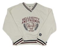 Biela mikina s Hello Kitty Primark