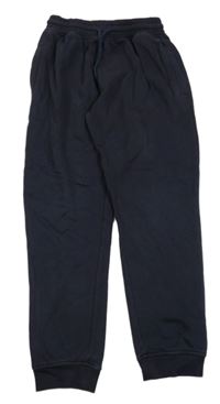 Tmavomodré slim tepláky Next