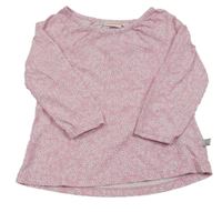 Růžová vzorovaná tunika Liegelind