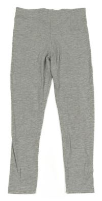 Šedé melírované legíny 