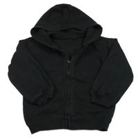 Čierna prepínaci mikina s kapucňou George