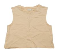 Marhuľový crop top Zara