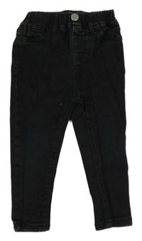 Čierne skinny rifle shein
