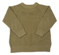 Khaki sveter Next