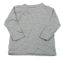Sivé melírované tričko Topolino