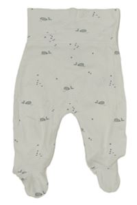 Bílé polodupky s velrybami mamas&papas
