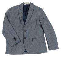Modré melírované sako H&M