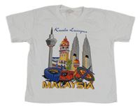 Biele tričko s potlačou