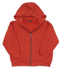 Červená prepínaci mikina s kapucňou Next