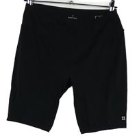 Dámské černé sportovní elastické kraťasy Sweaty Betty 
