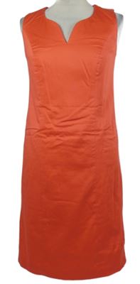 Dámské korálové pouzdrové šaty Bonprix 