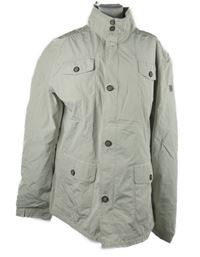 Pánska béžová šušťáková jarná bunda Bugatti