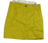 Dámska citrónová rifľová sukňa Boden