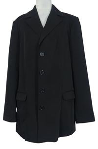 Dámsky čierny kabát TCM