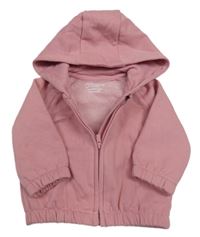 Ružová prepínaci mikina s kapucňou Primark