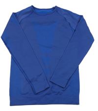 Modré spodné funkčné tričko Crivit