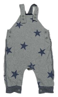 Šedé laclové tepláky s hvězdami Next