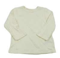 Smotanové rebrované tričko George