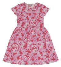 Ružové šaty s fľakmi