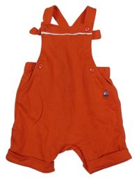 Červené bavlnené na traké kraťasy s loďkou Next