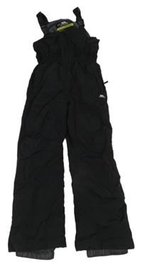 Černé šusťákové funkční laclové oteplovačky Trespass 