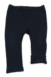 Tmavomodré zateplené legíny S. Oliver