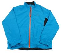 Azurovo-čierna funkčná šušťáková športová bunda Pro Touch