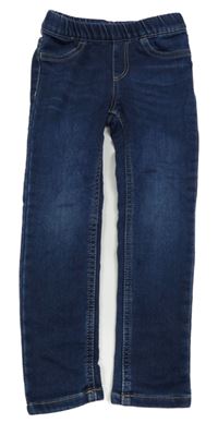 Tmavomodré džegíny H&M