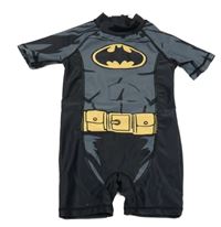 Černo-šedý UV overal s Batmanem Next