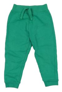 Zelené tepláky se smajlíkem St. Bernard