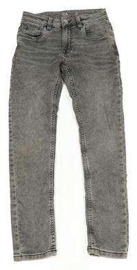 Šedé plísňové slim teplákové rifle C&A