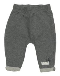 Tmavosivé melírované turecké tepláky Tu