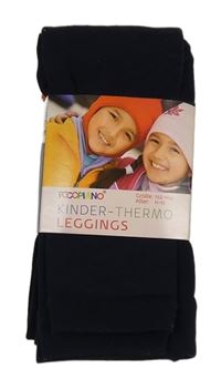 Nové - tmavomodré thermo pančuskové legíny POCOPIANO