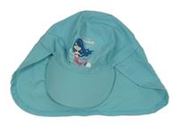 Svetlomodrá UV šiltovka s mořskou pannou alive